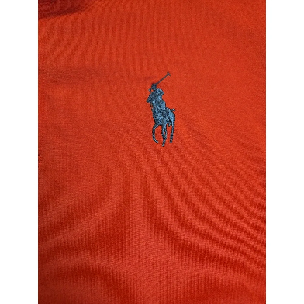 Ralph Lauren Performance M Big Pony AJGA Golf Polo Golf Red